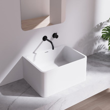 Vision 550mm Matte White Above Counter Basin
